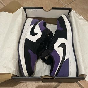 Jordan 1 Low “Court Purple”